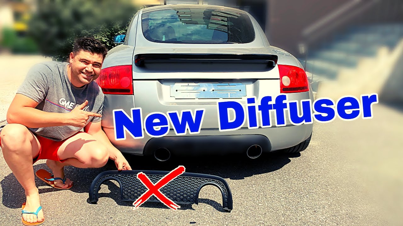How to swap rear diffuser on a Audi TT mk1