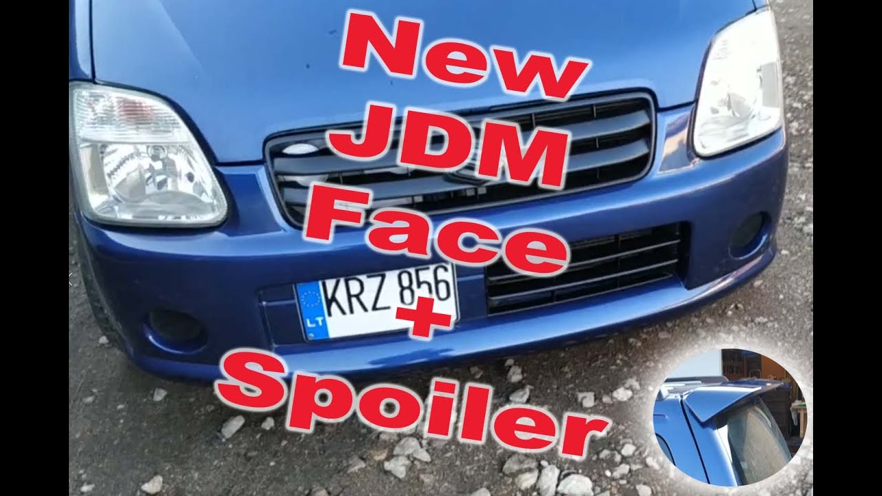 I’m modifying my front bumper and adding spoiler to my Suzuki Wagon R+