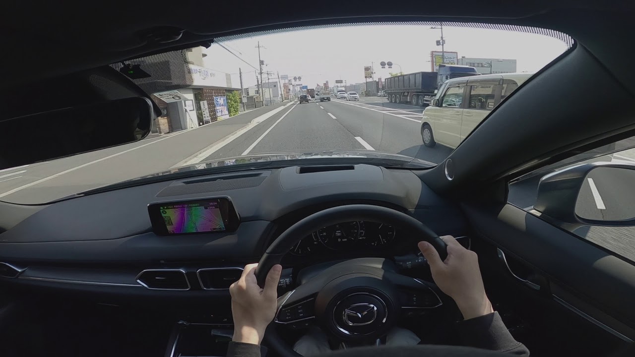 【JAPAN】Morning Driving 大阪〜京都の風景 ドライブ【MAZDA CX-5】