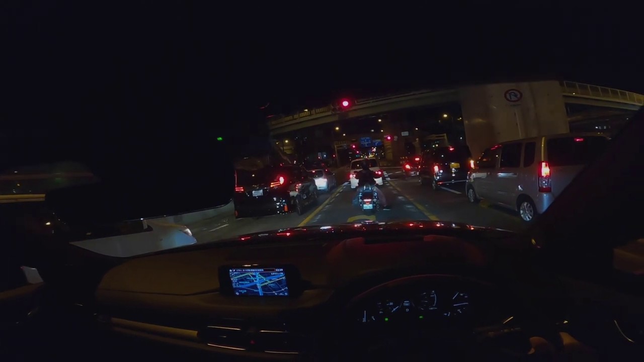 【JAPAN】Night Driving Japanese car watching【MAZDA CX-5】