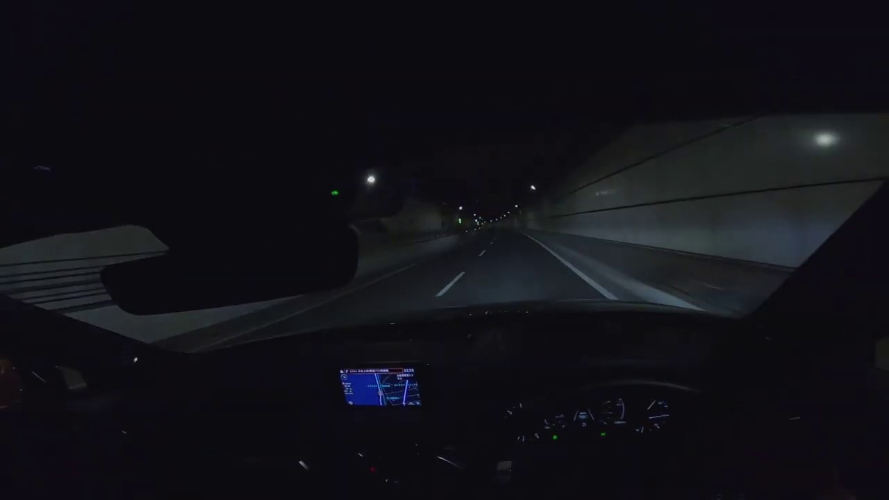 【JAPAN】Night Driving OSAKA Underwater tunnel【MAZDA CX-5】
