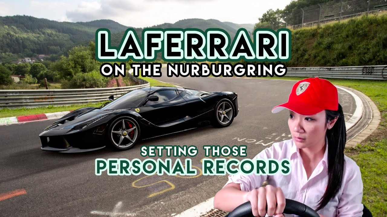 LaFerrari on the Nurburgring Nordschleife- Setting Personal Records // Gran Turismo Sport Game Clip