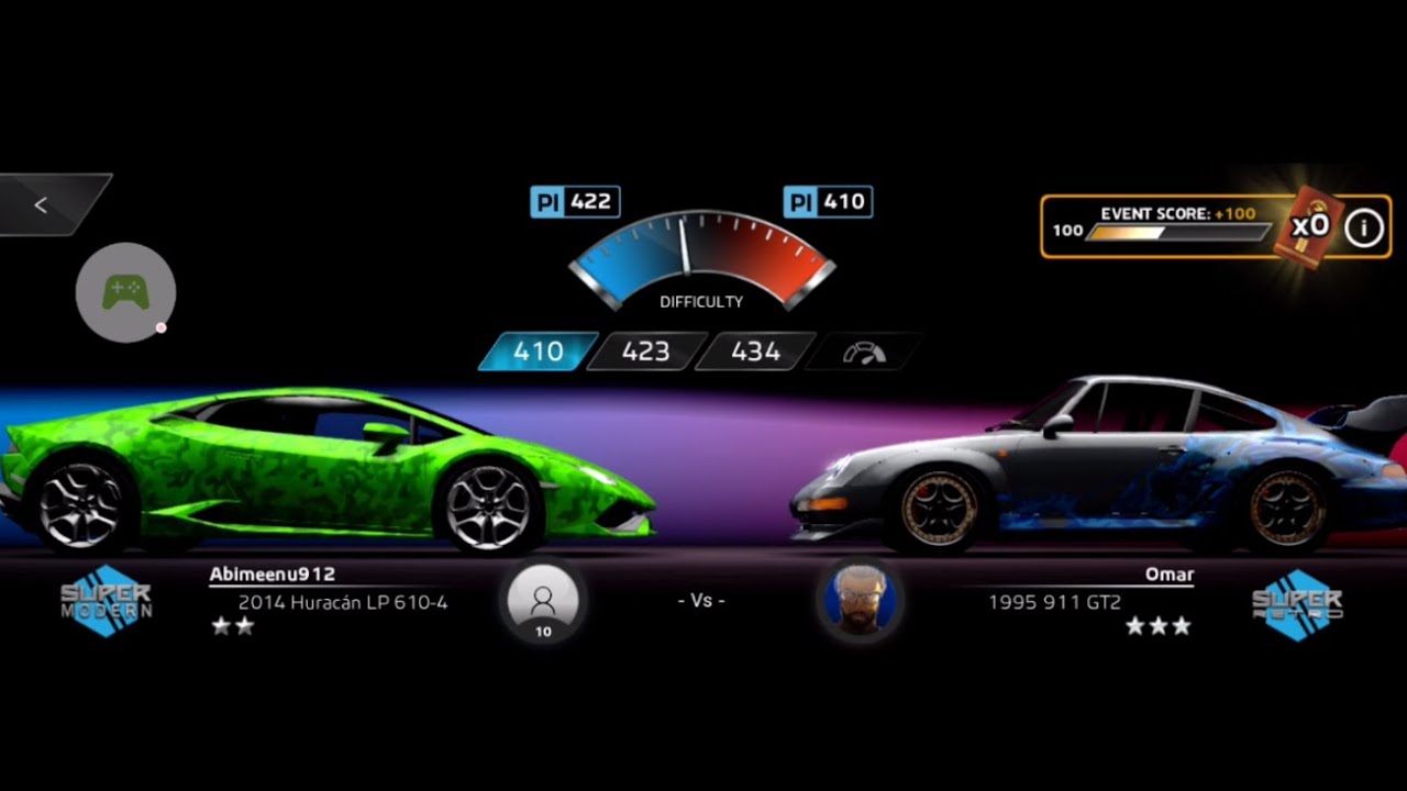 Lamborghini Huracan LP 610 4 Vs Porsche 911 GT2 – Forza Street Android Gameplay