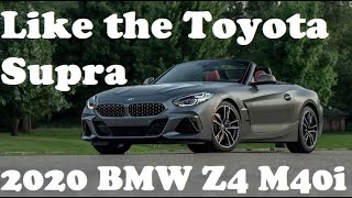 Let’s Drive The 2020 BMW Z4 M40i : Like the Toyota Supra