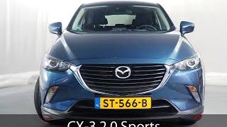 Mazda CX-3 2.0 Sports / 14.000km / Automaat / Navigatie / Fabrieksgarantie