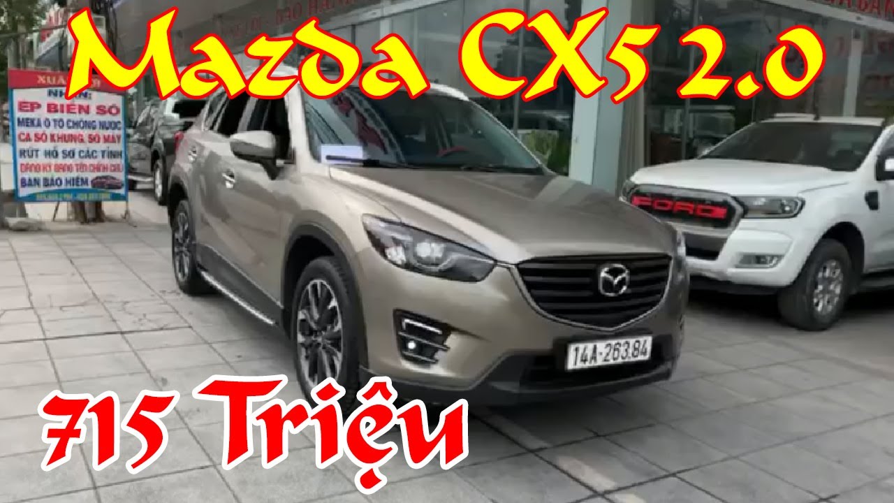Mazda CX5 2.0 sx 2017, 715 triệu.