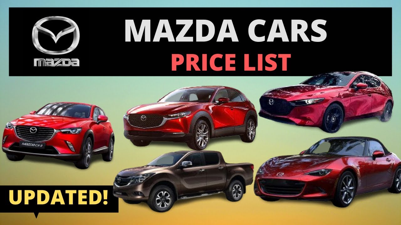 Mazda Cars Price List in Philippines | Brand New and Second Hand | 2020 Updated