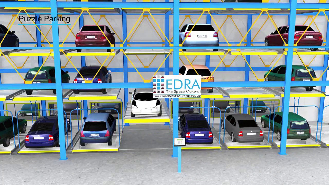 Mechanical Car Parking | Puzzle Parking System – Tedra Automotive Solutions