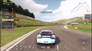 Nations race with tricky Mazda RX-7