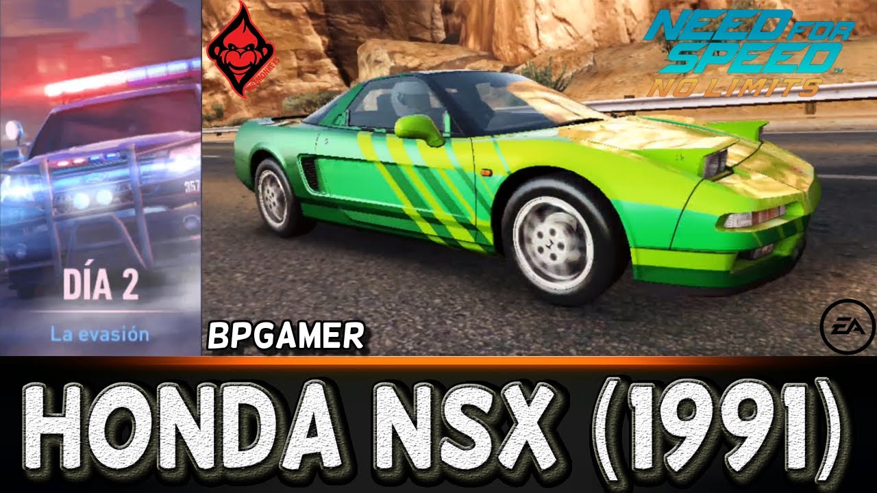 Need For Speed No Limits – Dia#2 HONDA NSX (1991)