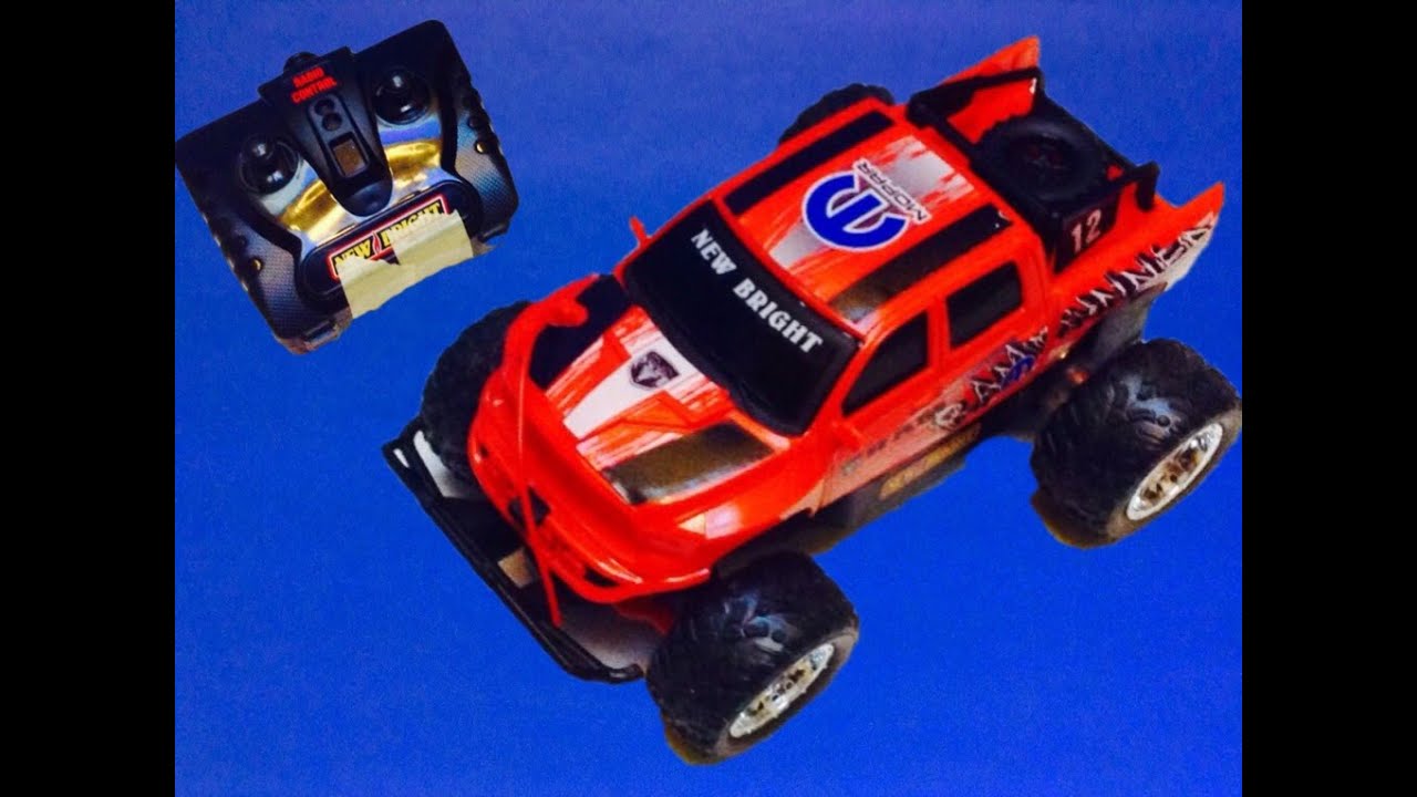 New Bright Remote Contral Red Monster Truck Toy