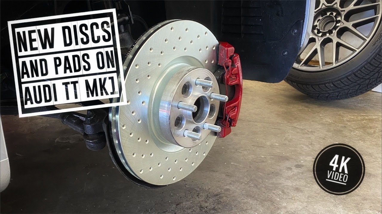New Discs and Brake Pads on Audi TT MK1 8N