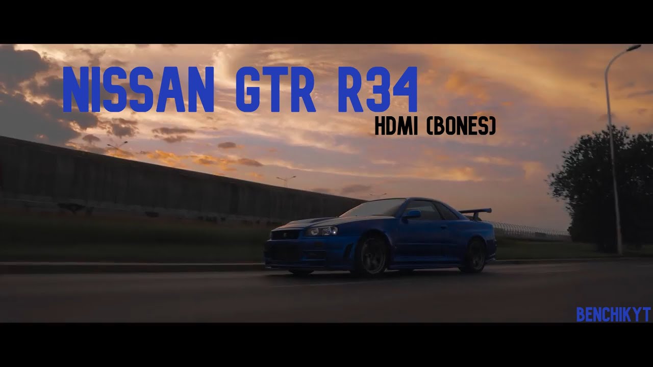 Nissan GTR R34  – HDMI (BONES)