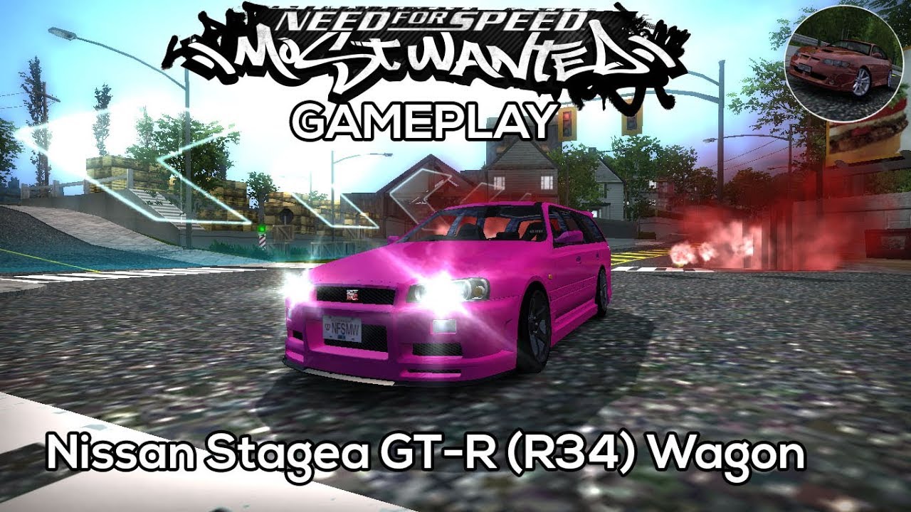 Nissan Stagea GT-R (R34) Wagon Gameplay | NFS™ Most Wanted