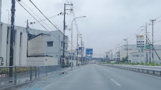 【雑談】大阪 移動ライブカメラ ドライブレコーダー雨の日ドライブ　　No.7