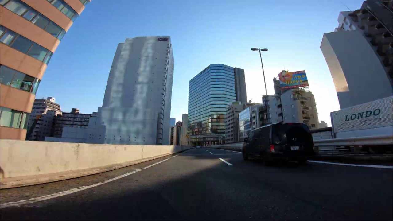 【車載動画】首都高 用賀PA ～ 箱崎PA ＜東京 ドライブ＞