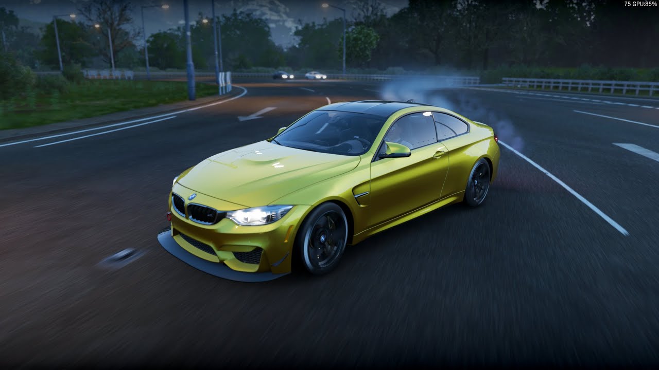 POWER OF THE BMW M4 COUPE – FORZA HORIZON 4 (keyboard)