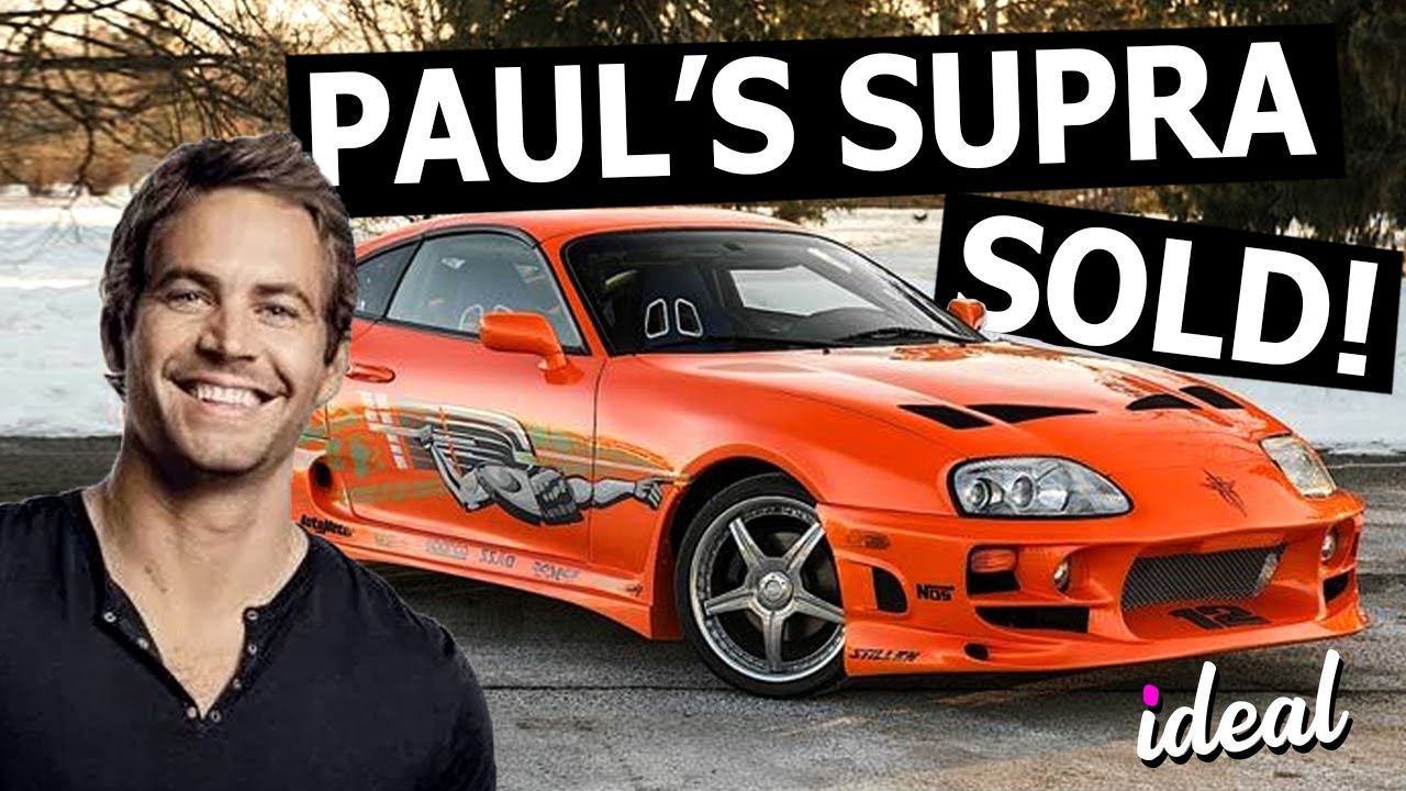 Paul Walker’s Supra Sold For $185,000, Here’s Why!