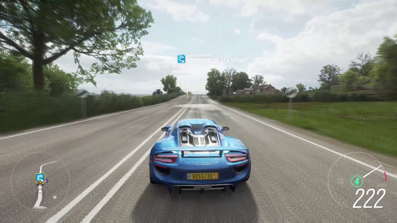 Porsche 918 SPYDER | Steering Wheel and Paddle Shifters | Forza Horizon 4 | Ezra Gaming |