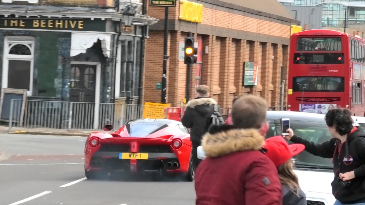 Powersliding $5 Million Ferrari LAFERRARI in Central London!