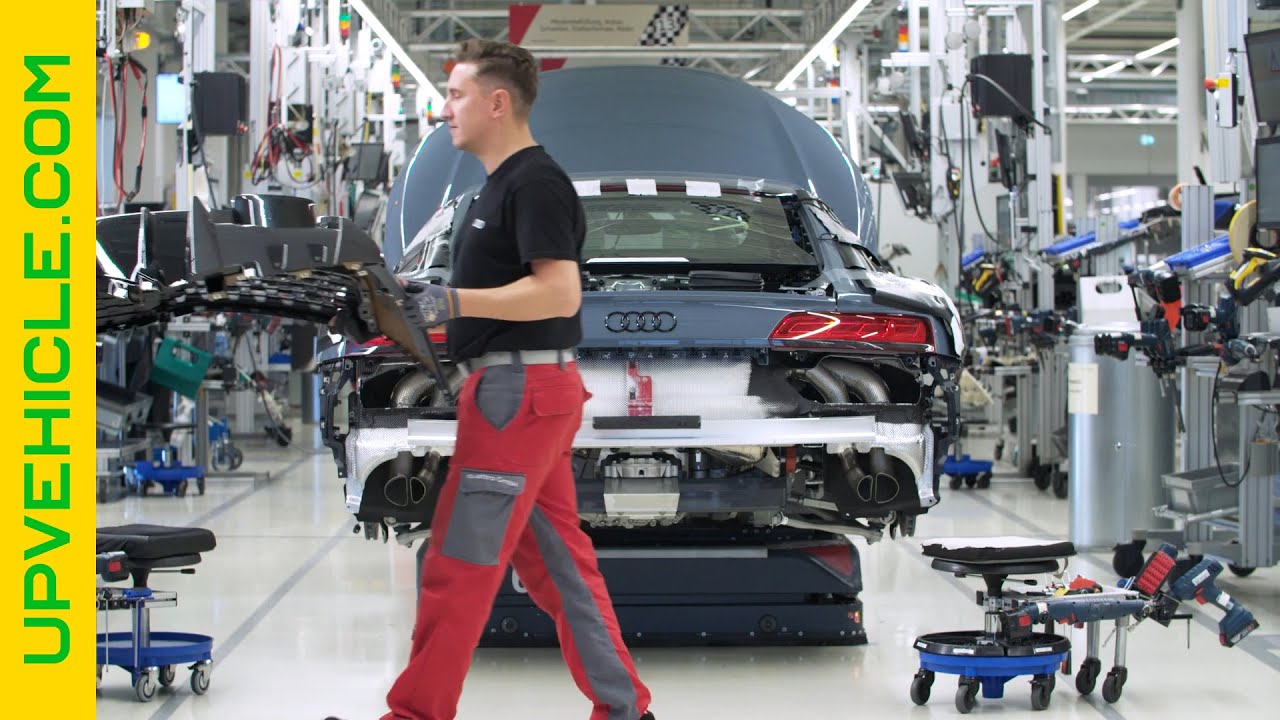 Quá trình Sản xuất và Lắp ráp Audi R8 Sport tại nhà máy Böllinger Höfe