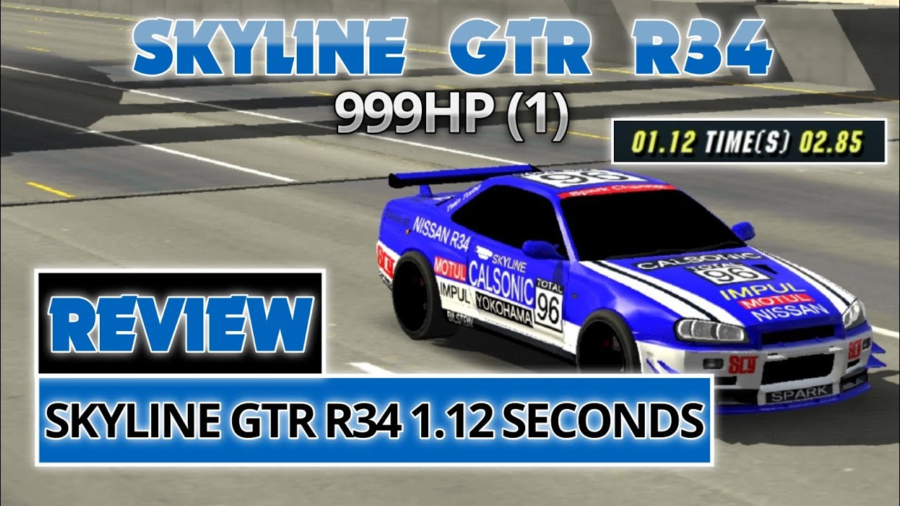 SKYLINE GTR R34 BEST 1.12 SECONDS GLITCH || CAR PARKING MULTIPLAYER