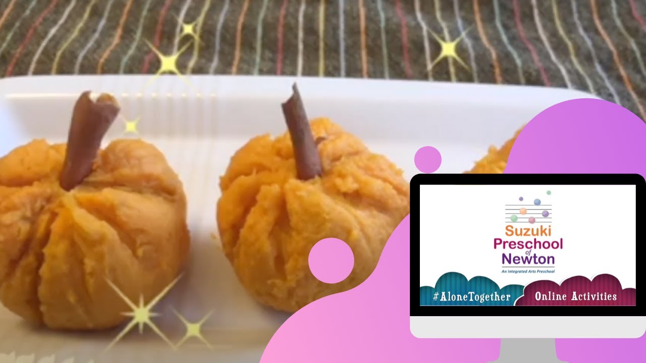 Suzuki Preschool #AloneTogether: Japanese Dessert 茶巾絞 Chakinshibori Mandarin Lesson