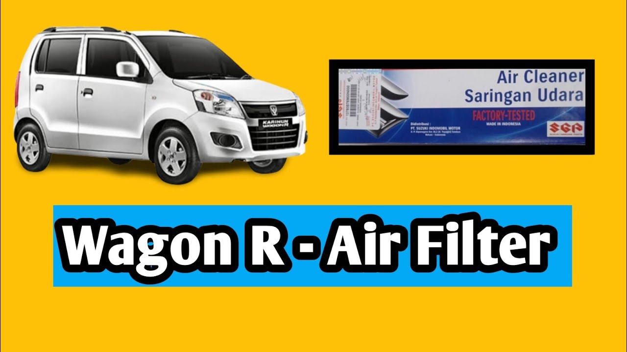 Suzuki Wagon R Air Filter Genuine – Unboxing And Review