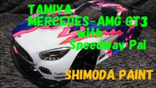 TAMIYA MERCEDES-AMG GT3 with Speedway Pal
