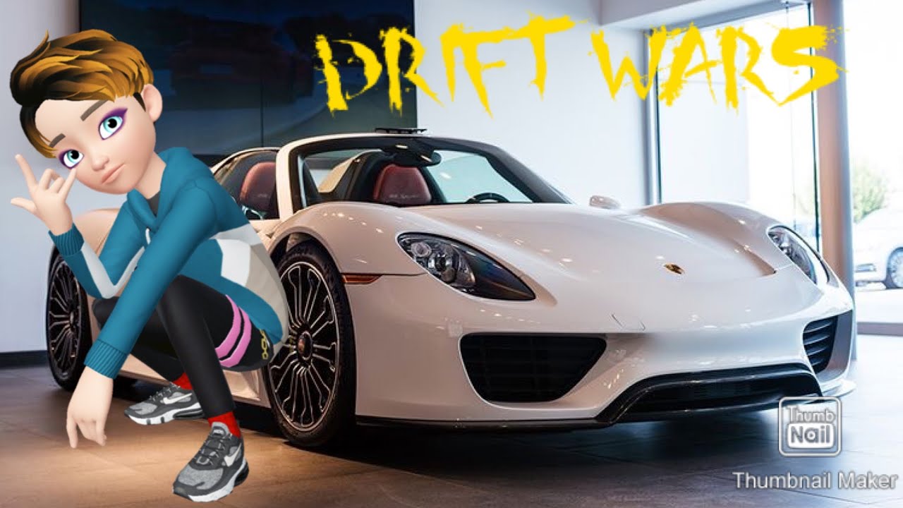 The Porsche 918 is out on Drift Wars