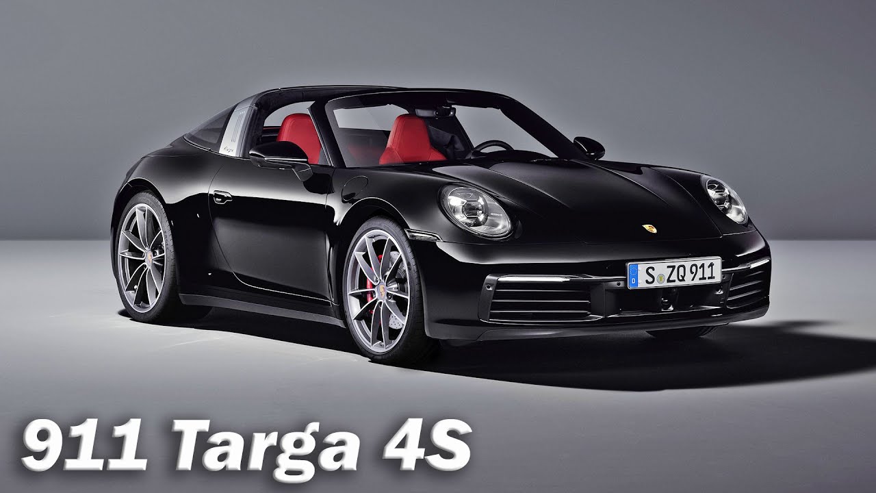 The new Porsche 911 Targa 4S