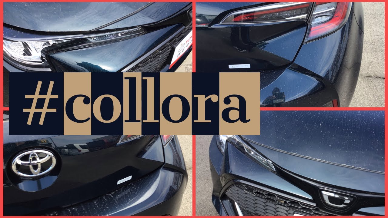 Toyota Collora Sport 2018 gray トヨタカローラスポーツの前期型を見る