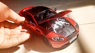 Unboxing of Aston Martin Vantage  V12  Model car