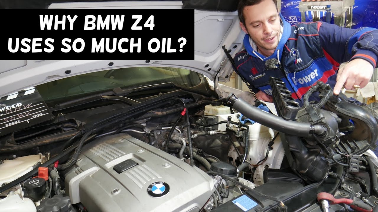 WHY BMW Z4 USES SO MUCH OIL BMW Z4 E85 E89. BURNING OIL