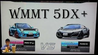 WMMT 5DX+ RX 7 Type R vs HONDA NSX