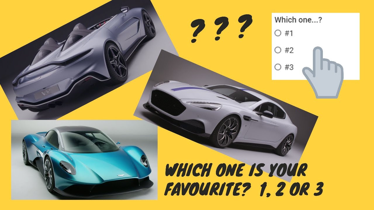 Which one is your favourite … ? Aston Martin 2020