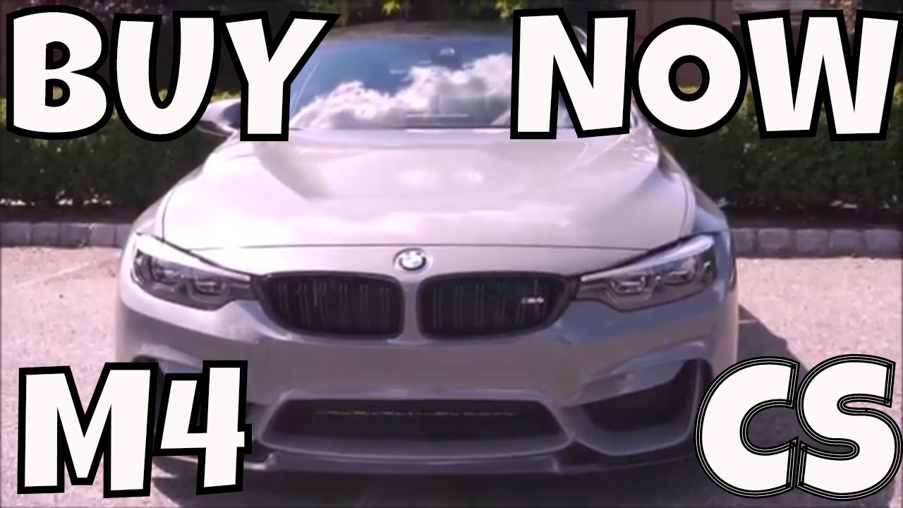 Why You Need to Buy a BMW M4 CS Right Now