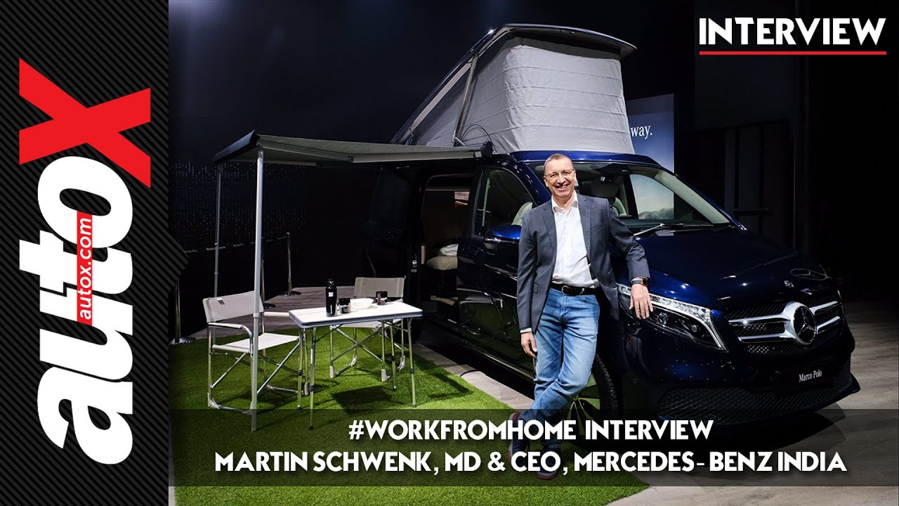 #WorkFromHome  Interview with Martin Schwenk, MD & CEO, Mercedes- Benz India | autoX