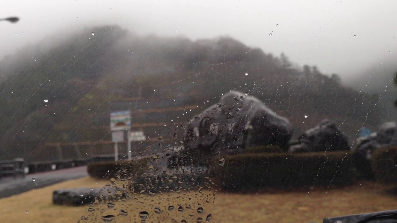 パジェロミニで行く 雨の名栗 有馬ダム 車載動画