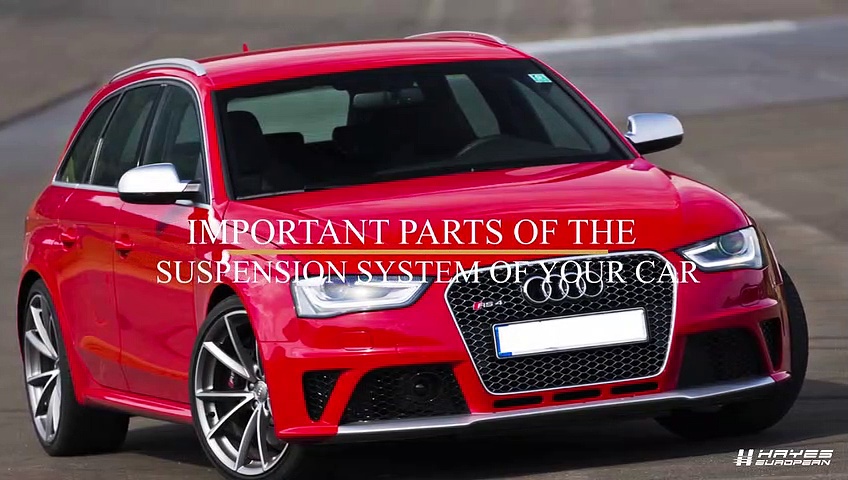 Important Parts of the Suspension System of Your Car