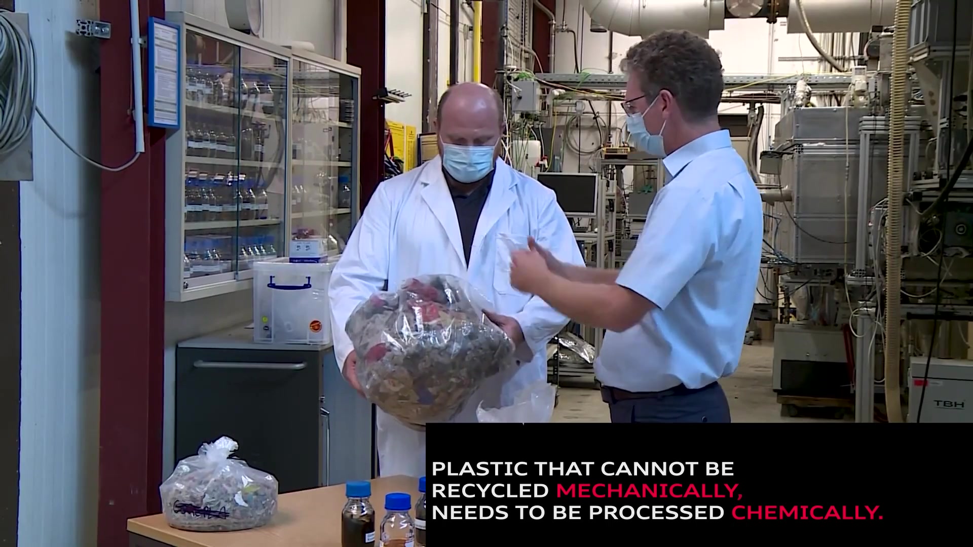 Audi Pilot project – recycling method for automotive plastics