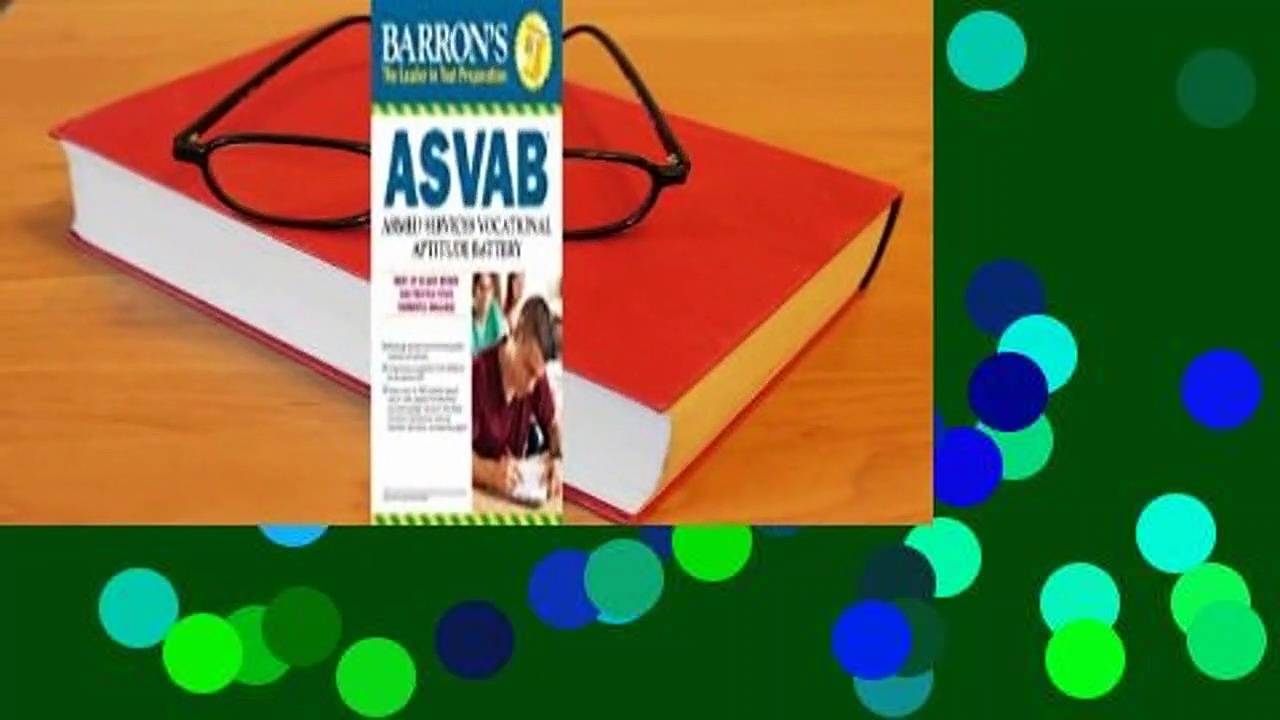 Barron's ASVAB  For Kindle