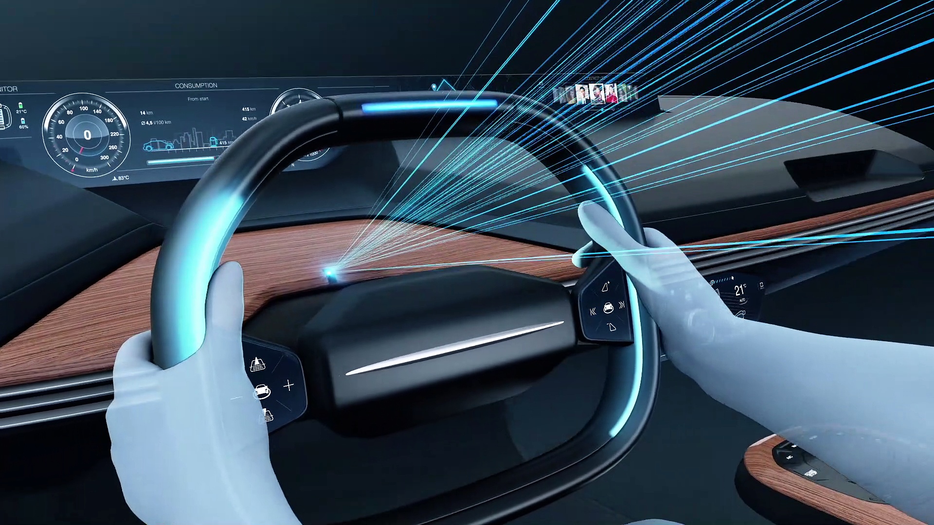 Das Auto der Zukunft: Displays, Touch Screen, Streaming