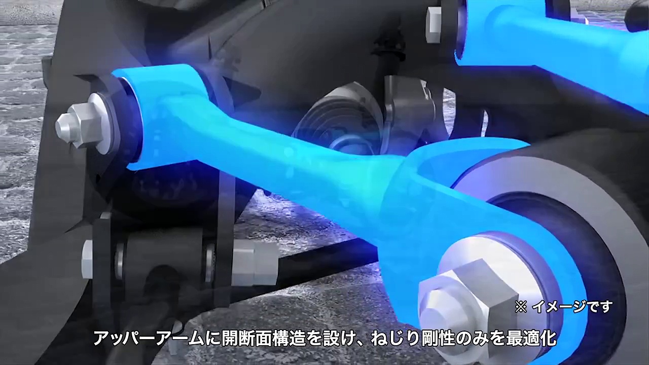 【トヨタのテクノロジー】いなしサスペンション