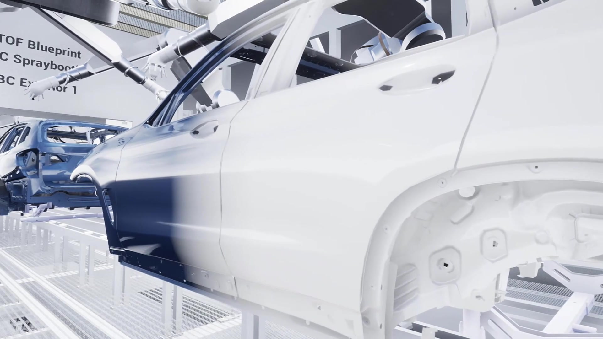 BMW VR production planing – Body Paintshop