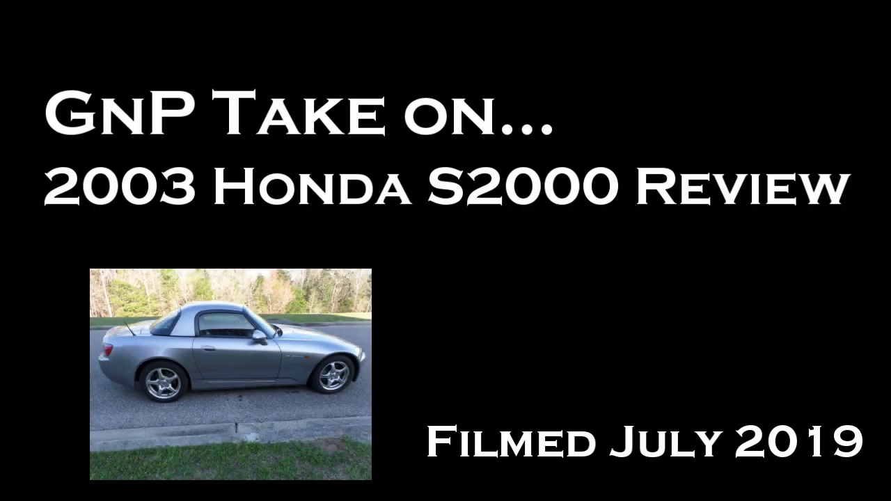 Honda S2000 Review-2003 AP1