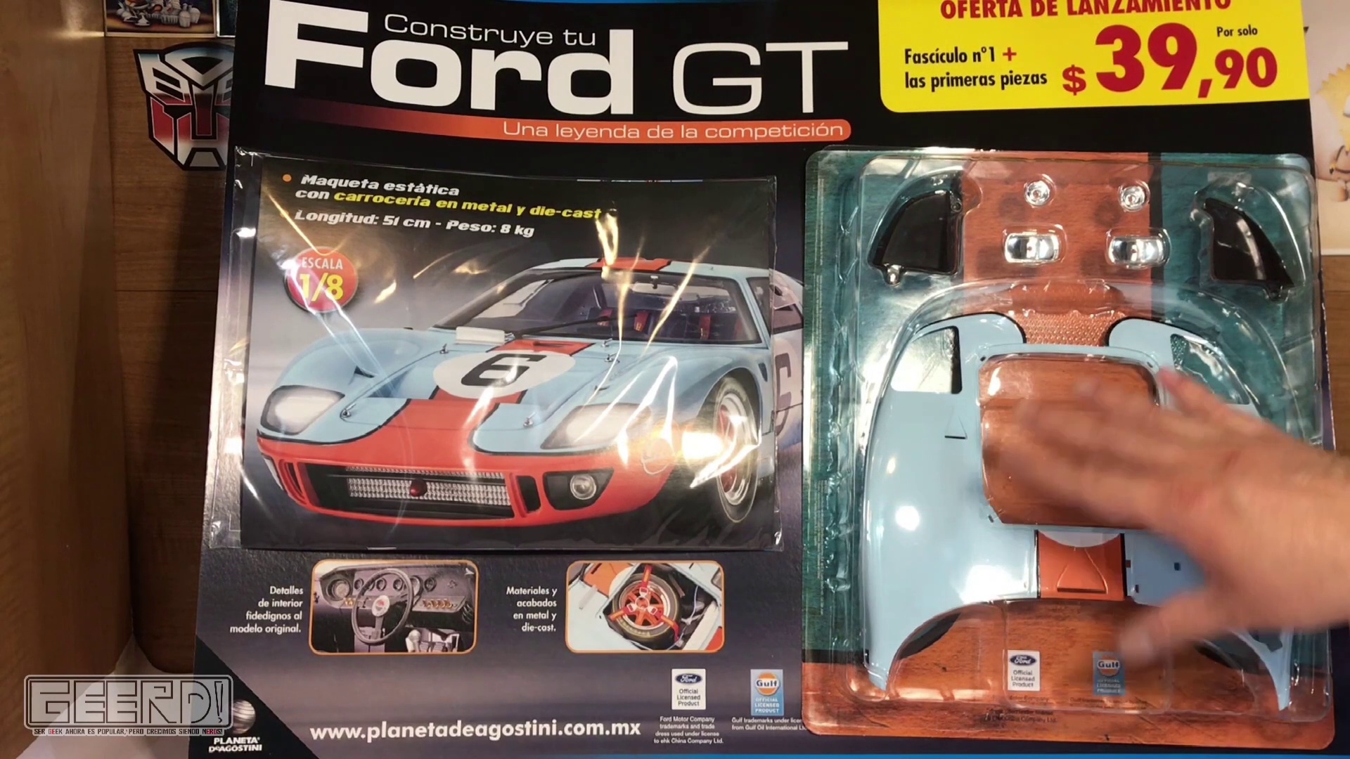 Arma tu Ford GT 40 coleccion en México