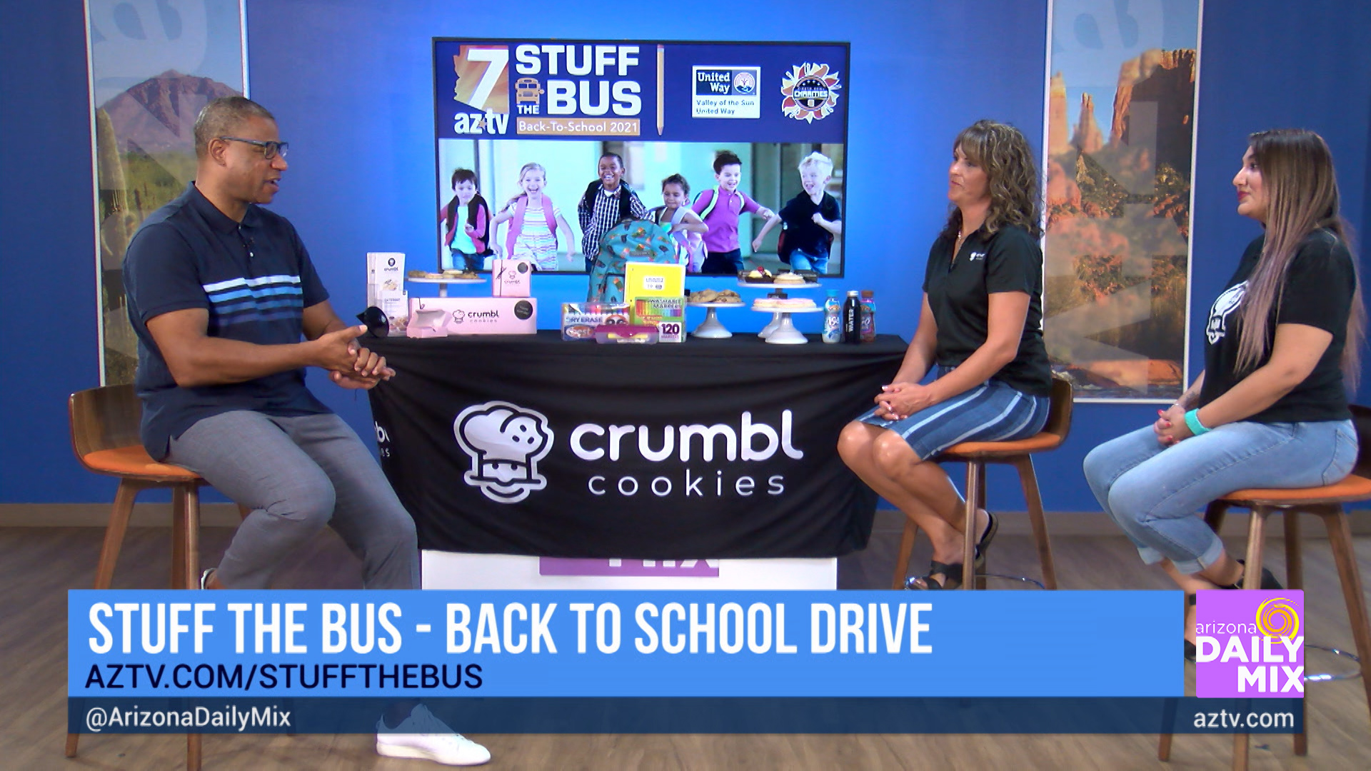 Crumbl Cookies is Helping to Stuff the Bus in 2021!