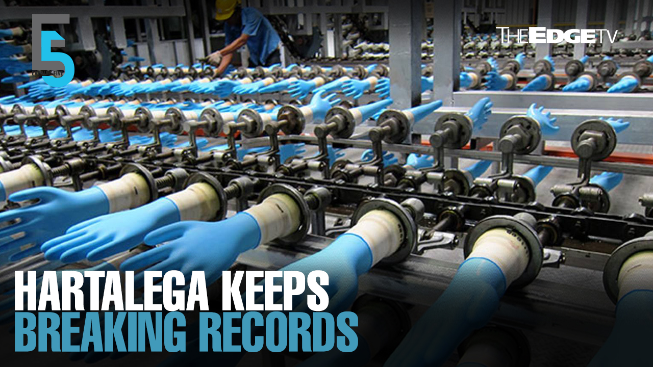 EVENING 5: Hartalega posts record-breaking 1Q earnings