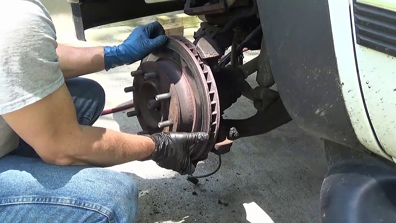 How To Replace Wheel Bearing Hub and Rotor 92-99 Suburban 2500 4WD